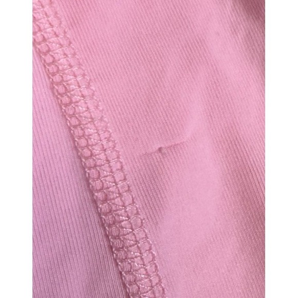 Lilly Pulitzer x Meryl Luxletic Shorts Womens Lg Pink Pull On Athletic NWT - Picture 7 of 8